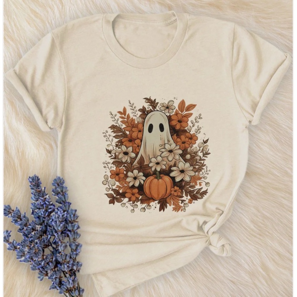 NWT Basic Boo Crew Neck Tee Size Large